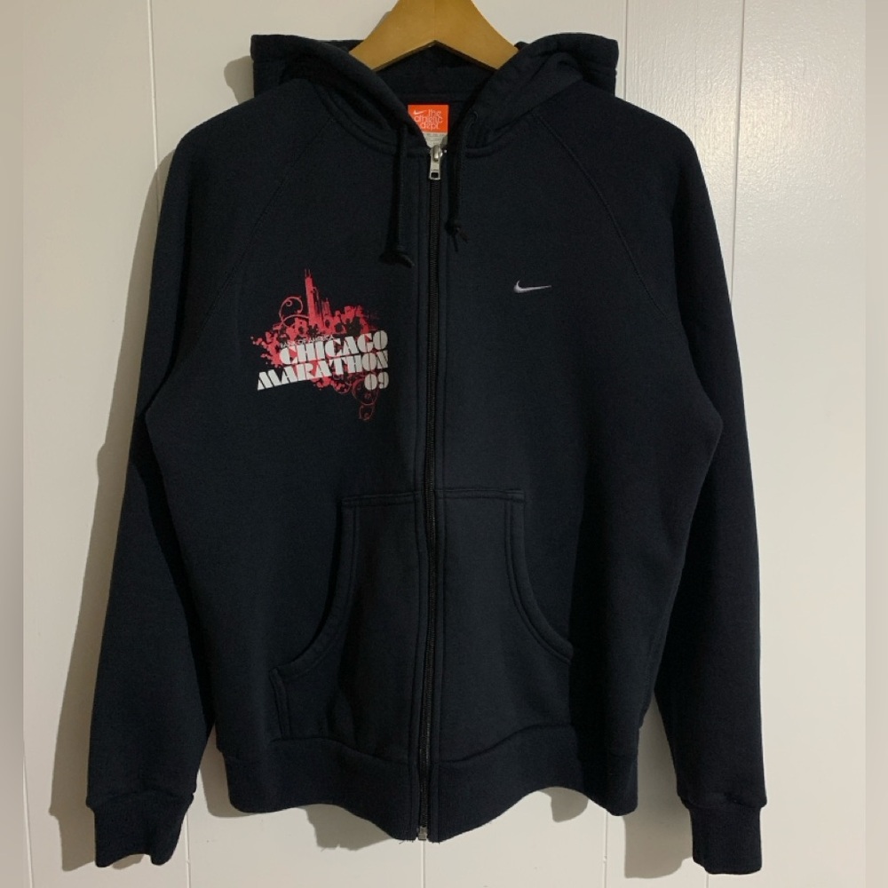 Nike 2009 Chicago Marathon Zip Hoodie